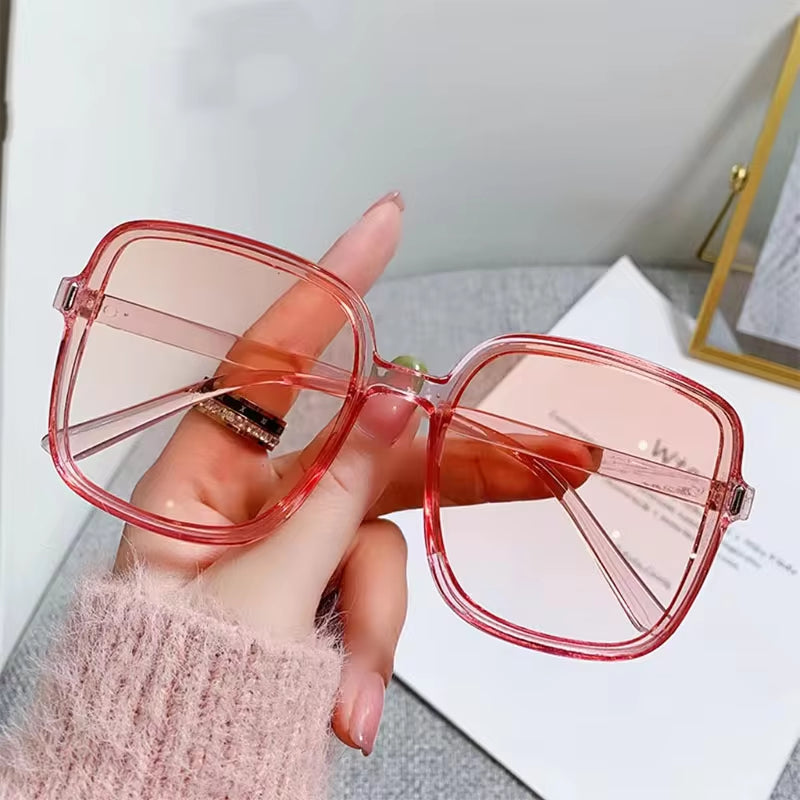 New Oversized Rectangle Sunglasses Women'S Fashion Square Sun Glasses Men'S Classic Vintage Eyewear UV400 Oculos De Sol