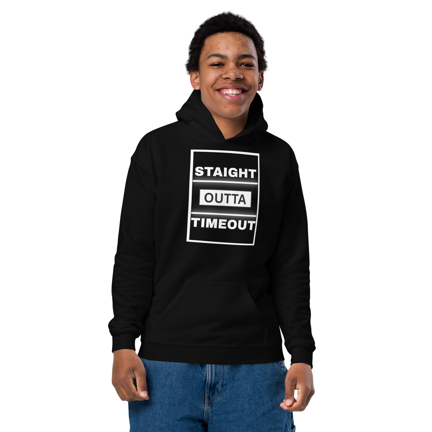 Parker Expressions Straight Outta Timeout Child's Hoodie