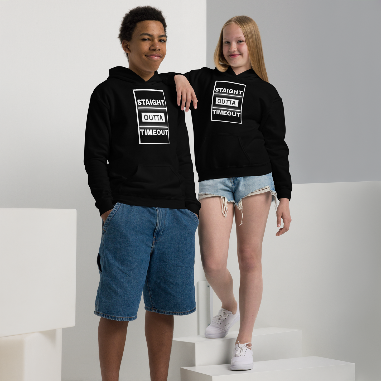 Parker Expressions Straight Outta Timeout Child's Hoodie